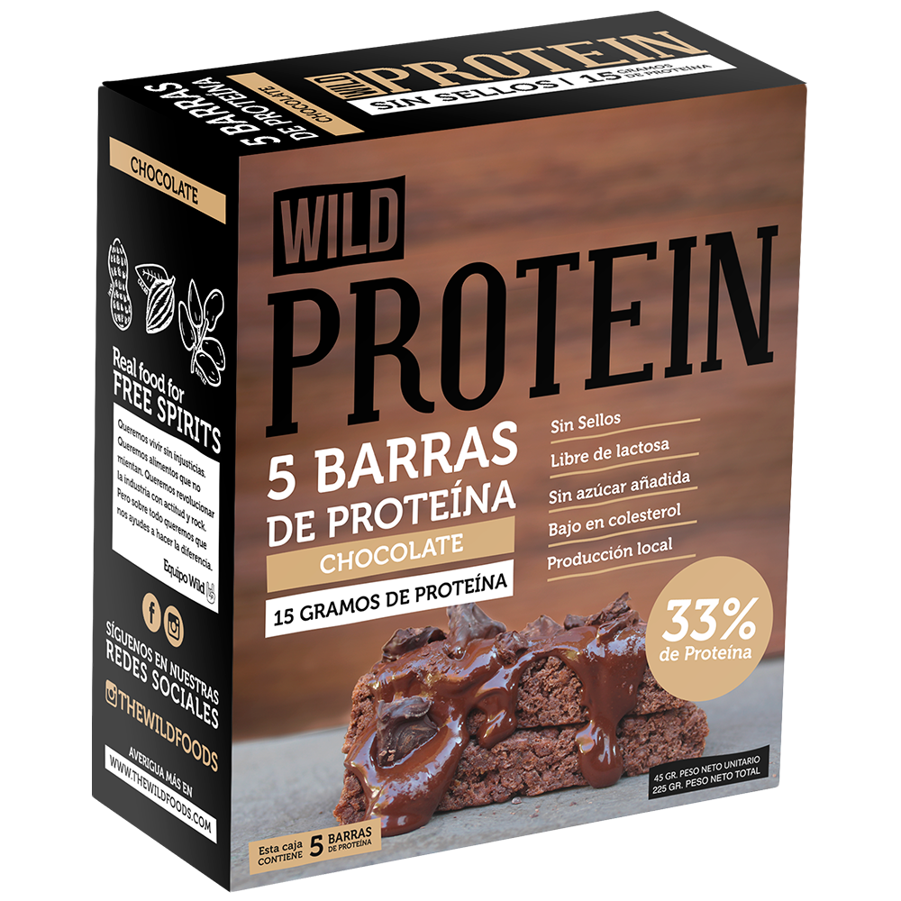 Wild Protein sabor Chocolate - NutrisaCorp Perú